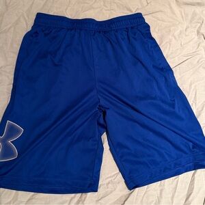 Under Armour Men's Royal Blue Athletic Shorts